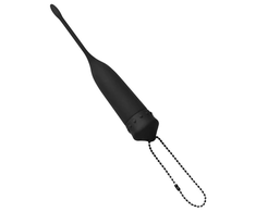 XR Brands Cadence Silicone Vibrating Urethral Insert 18.5 cm Juodas