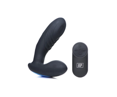 XR Brands P-Thump Tapping Prostate Device 7 Modes Remote Control Juodas