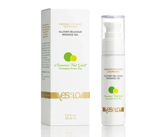 Yes For Lov YESforLOV - Allover Delicious Massage Gel Ananasų Žalias arbata