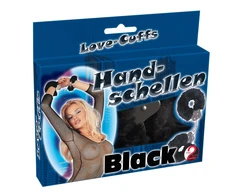 You2Toys Antrankiai" Love Cuffs" juodas