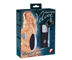 You2Toys Velvet bullet juodas