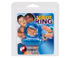 You2Toys Mėlyna Vibrating cockring mėlynas