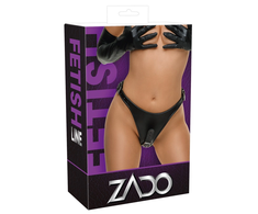 ZADO Odinės kelnaitės 2 Dildos S/M