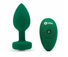 Dreamtoys B-Vibe - Vibrating Jewel Plug M/L Emerald