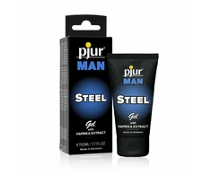 Masažo gelis Pjur man steel gel
