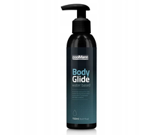 Cobeco CoolMann BodyGlide Vanduo-Based Massage Gel 150ml - Latex-Safe Formula