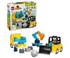 LEGO DUPLO Town Statybų mašinos 3 viename 10475