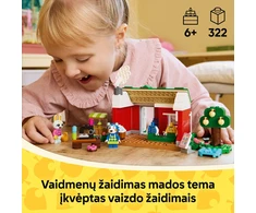 LEGO® Animal Crossing™ „Able Sisters“ drabužių parduotuvė (77055)
