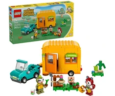 LEGO® Animal Crossing™ Leif furgonas ir sodo prekių parduotuvė (77054)