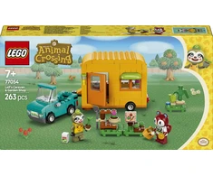 LEGO® Animal Crossing™ Leif furgonas ir sodo prekių parduotuvė (77054)