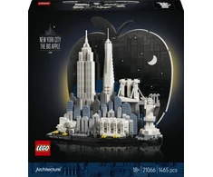LEGO® Architecture Niujorkas – Didysis obuolys, modelis, dekoras konstruotojams nuo 18 metų, 21066
