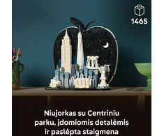 LEGO® Architecture Niujorkas – Didysis obuolys Modelis 21066
