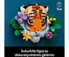 LEGO® Art Gyvūnų kolekcija – tigras (31217)