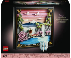 LEGO® Art Japoniškas kraštovaizdis su žydinčiomis vyšniomis 31218