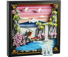 LEGO® Art Japoniškas kraštovaizdis su žydinčiomis vyšniomis 31218