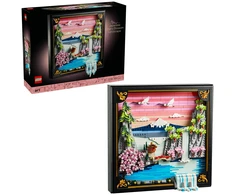LEGO® Art Japoniškas kraštovaizdis su žydinčiomis vyšniomis 31218
