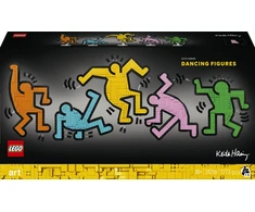 LEGO® Art Keith Haring šokančios figūros Dekoras 31216