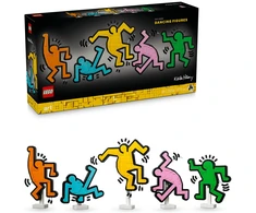 LEGO® Art Keith Haring šokančios figūros Dekoras 31216