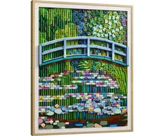 LEGO® Art Klodas Monė – Tiltas virš vandens lelijų tvenkinio 31220