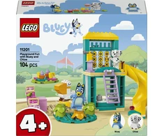 LEGO® Bluey Pramogos žaidimų aikštelėje su Bluey ir Chloe (11201)