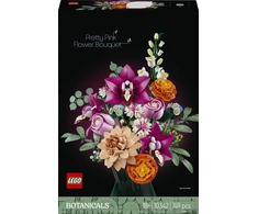 LEGO® Botanicals Daili rausvų gėlių puokštė Dekoras 10342