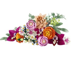 LEGO® Botanicals Daili rausvų gėlių puokštė (10342)