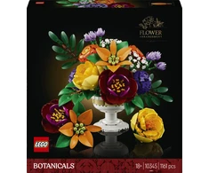 LEGO® Botanicals Gėlių kompozicija Namų dekoras 10345
