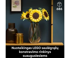 LEGO® Botanicals Saulėgrąžų puokštė, 11502