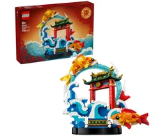 LEGO® Chinese Festivals Gerovę simbolizuojantis šokantis karpis 80120