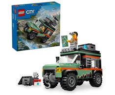 LEGO® City 4x4 kalnų visureigis (60447)
