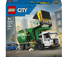 „LEGO® City“ atliekų perdirbimo sunkvežimis, žaislinis sunkvežimis vaikams, 60495
