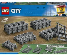 LEGO® City Bėgiai ir posūkiai (60205)