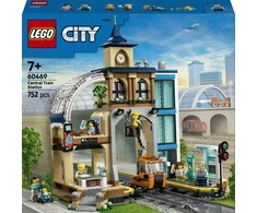 LEGO® City Centrinė traukinių stotis Rinkinys 60469