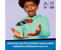 „LEGO® City“ elektrinis superautomobilis, žaislinis konstravimo rinkinys ir minifigūrėlė, 60486