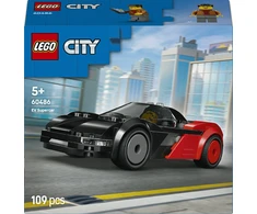 „LEGO® City“ elektrinis superautomobilis, žaislinis konstravimo rinkinys ir minifigūrėlė, 60486