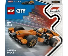 LEGO® City F1® vairuotojas su McLaren lenktyniniu automobiliu 60442