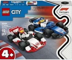LEGO® City F1® „Williams Racing“ ir „Haas“ F1® lenktyniniai automobiliai (60464)