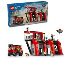 LEGO® City Gaisrinė su ugniagesių sunkvežimiu (60414)