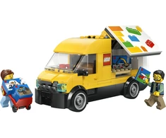 „LEGO® City“: LEGO furgonas, žaislinis konstravimo rinkinys vaikams, 60500