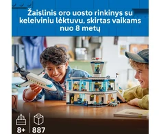 „LEGO® City“ oro uostas su lėktuvu, žaislinio oro uosto modelio rinkinys, 60502