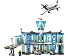 „LEGO® City“ oro uostas su lėktuvu, žaislinio oro uosto modelio rinkinys, 60502