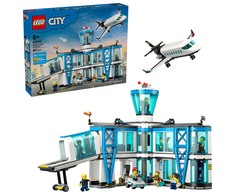 „LEGO® City“ oro uostas su lėktuvu, žaislinio oro uosto modelio rinkinys, 60502