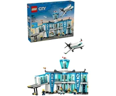 „LEGO® City“ oro uostas su lėktuvu, žaislinio oro uosto modelio rinkinys, 60502