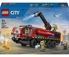 „LEGO® City“ oro uosto ugniagesių sunkvežimis, žaislas, konstravimo rinkinys, 60499