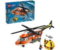 „LEGO® City“ pakrantės gelbėtojų sraigtasparnis, žaislas, konstravimo rinkinys, 60503
