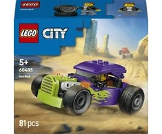 „LEGO® City“ patobulintas automobilis, lenktyninio automobilio konstravimo žaislas ir minifigūrėlė, 60485