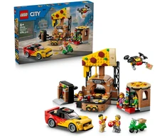 LEGO® City Picų pristatymo įspūdžiai su transporto priemonėmis 60496