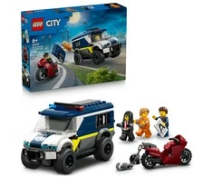 „LEGO® City“ policijos kalinių gabenimo furgonas, konstravimo žaislas, 60479