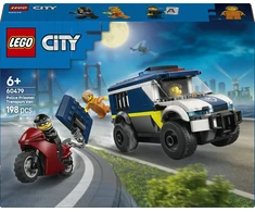 „LEGO® City“ policijos kalinių gabenimo furgonas, konstravimo žaislas, 60479