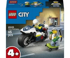 LEGO® City Policijos motociklo gaudynės, rinkinys 60455
